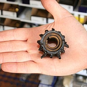 Failed impeller